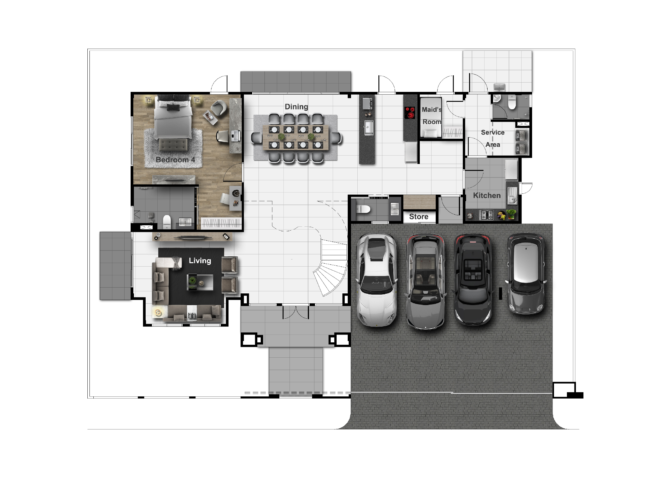 1st Floor Plan